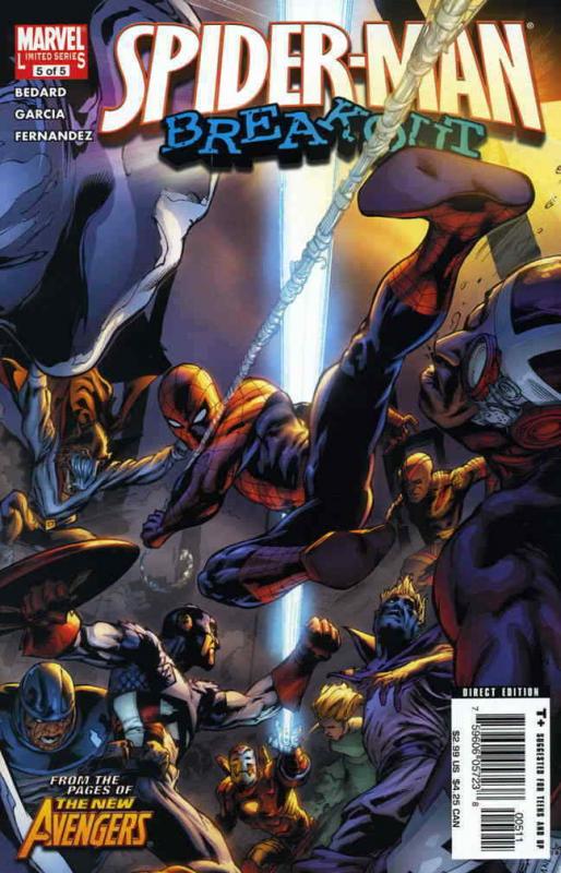 Spider-Man: Breakout #5 VF/NM; Marvel | save on shipping - details inside