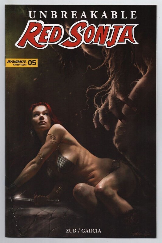 Unbreakable Red Sonja #5 Cvr A Lucio Parrillo (Dynamite, 2023) VF/NM