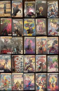 Group Lot of 25 Comics (See Details) Ms. Marvel, Silk, Lazarus, Batman