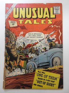 Unusual Tales #33 (1962) Fair Condition Full Spine Split