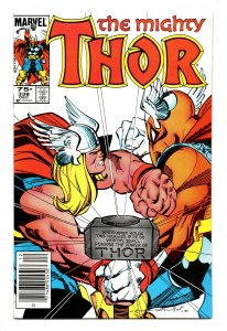 MIGHTY THOR #338 (1983) WALT SIMONSON | THOR #126 HOMAGE | 2ND APP BETA RAY BILL
