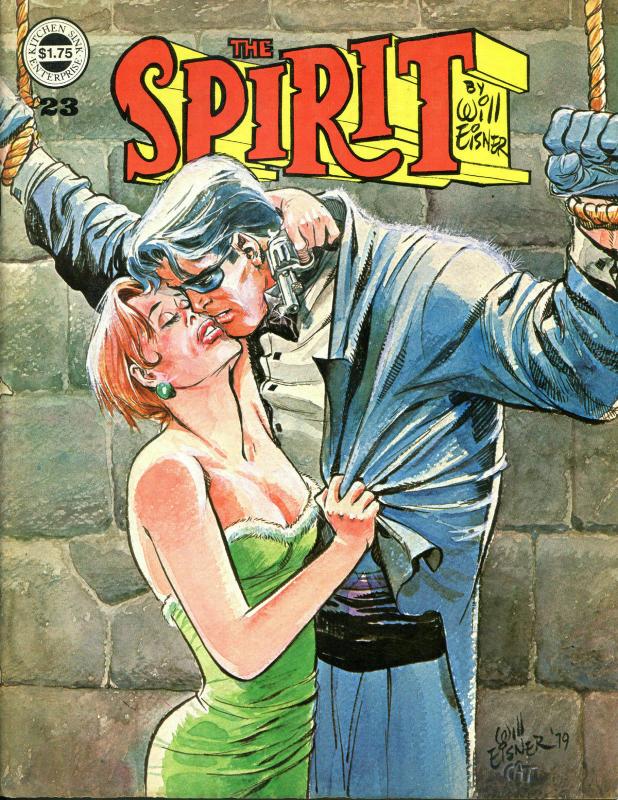 The SPIRIT #17 18 20 23 24, VF FN+ FN- VF+ VF, Kitchen, Will Eisner, 1974, mags