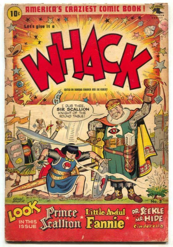 Whack Comics #3 1954- Little Awful Fannie- Humor comic