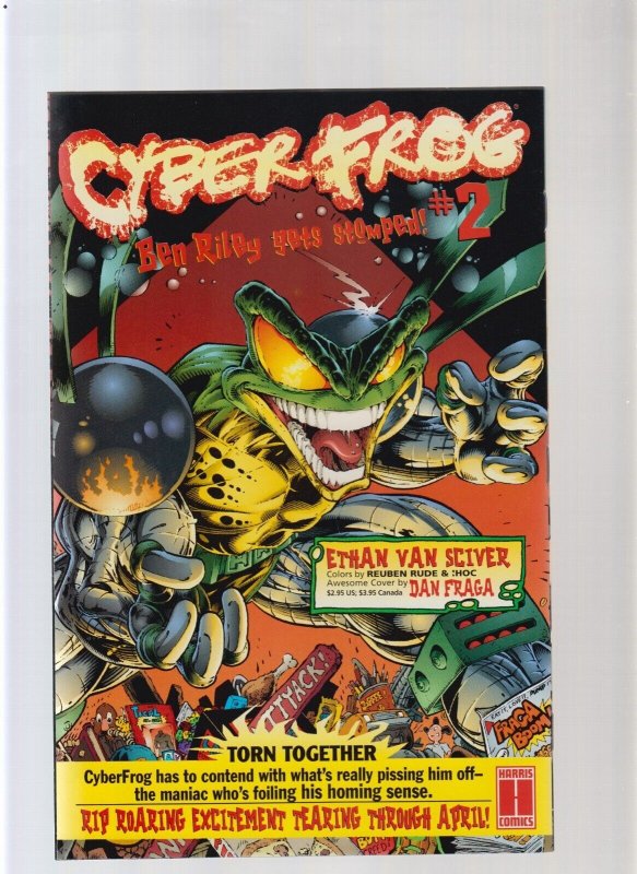 Cyberfrog #1 - Ethan Van Sciver (9.0) 1996
