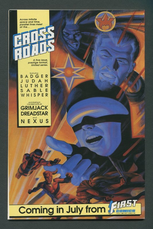 Grim Jack #53  /  7.0 FN/VFN    November  1988