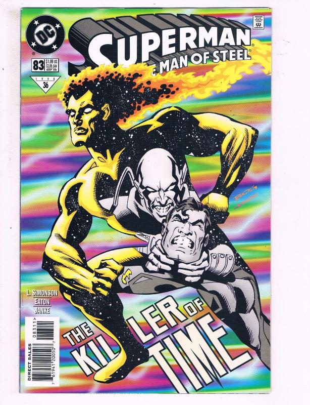 Superman The Man Of Steel #83 VF DC The Killer Of Time Comic Book 1997 DE11