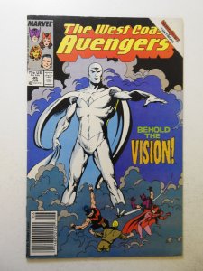 West Coast Avengers #45 (1989) FN Condition!