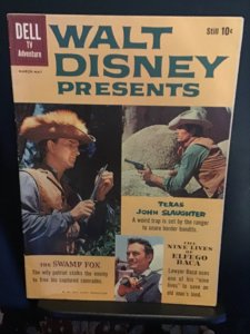 Walt Disney Presents #3 (1960) high-grade Leslie Nielsen photo cover key! VF/NM