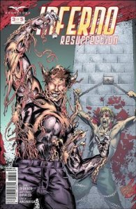 Inferno: Resurrection 3-B Gregbo Watson Cover VF/NM
