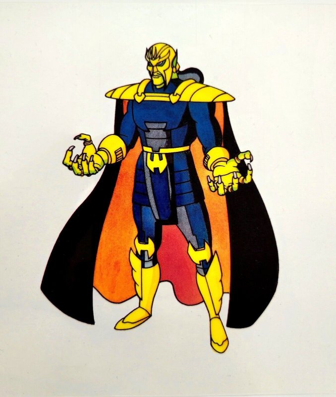 1994 Marvel ACTION HOUR #0 Comic Book w IRON MAN & MANDARIN Animation Cel NM