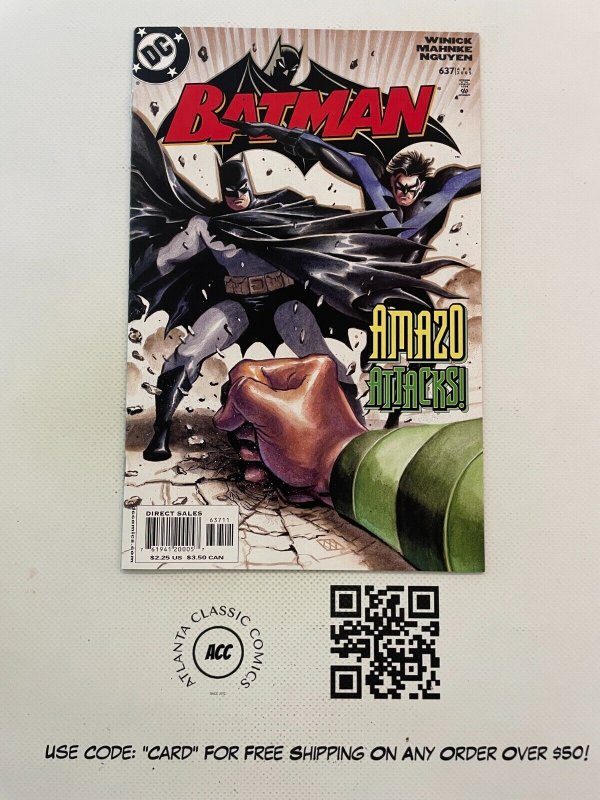 Batman # 637 NM 1st Print DC Comic Book Catwoman Joker Robin Ivy Gotham 33 J223