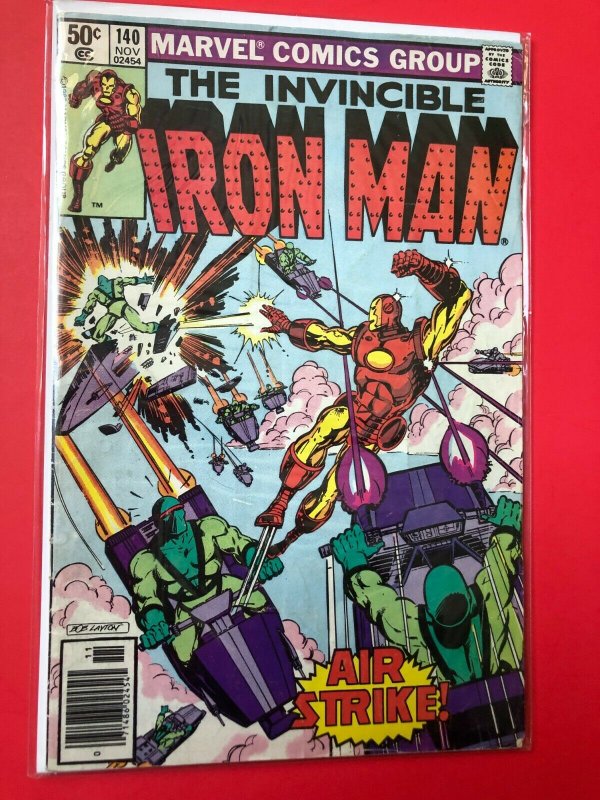 IRON MAN V1 #140 1980 MARVEL / NEWSSTAND /  SEE PICTURE