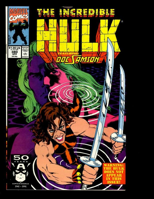 12 Incredible Hulk Comics # 364 365 366 367 371 372 375 378 379 380 381 382 GK19