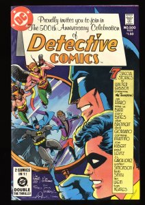 Detective Comics #500 VF/NM 9.0 Batman's 500th Anniversary Celebration!