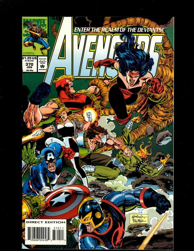 12 Avengers Marvel Comics #363 364 365 366 367 368 369 370 371 372 373 374 GK7