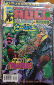 INCREDIBLE HULK  # 470  1998 marvel disney   vegas circus of crime