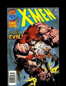 Lot of 12 X-Men Marvel Comic Books #25 44 45 47 52 53 58 59 60 61 62 65 HY7