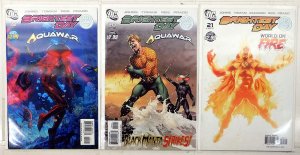 Brightest Day Lot 3 #19, 20, 21 2011 DC Flash Aquaman Martian Manhunter Comics