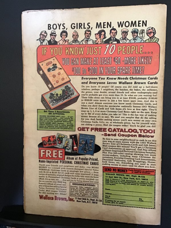 Fantastic Four #43 (1965) Jack Kirby frightful four key issue.