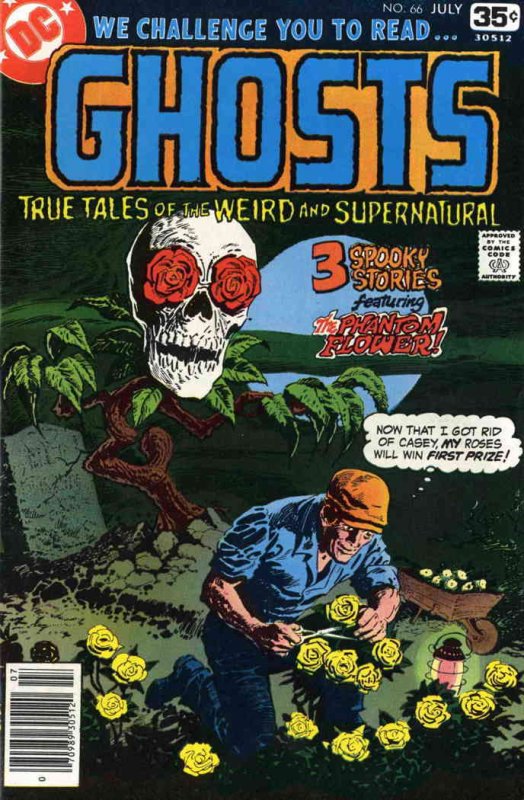 Ghosts #66 VG ; DC | low grade comic Phantom Flower