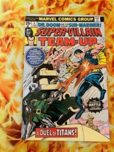 Super-Villain Team-Up #4 (1976) - VF-