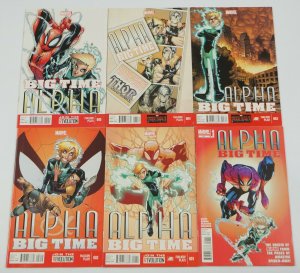 Alpha: Big Time #0.1 & 1-5 VF/NM complete series Spider-Man ; Marvel (AA11)