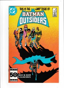 Batman and the Outsiders #32 (1986) VF-