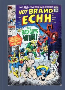 Not Brand Echh #4 - Tom Sutton Art. Roy Thomas Story. (6.0) 1967