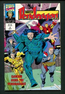 Knights of Pendragon #4 (7.5 VFN-)  October 1992