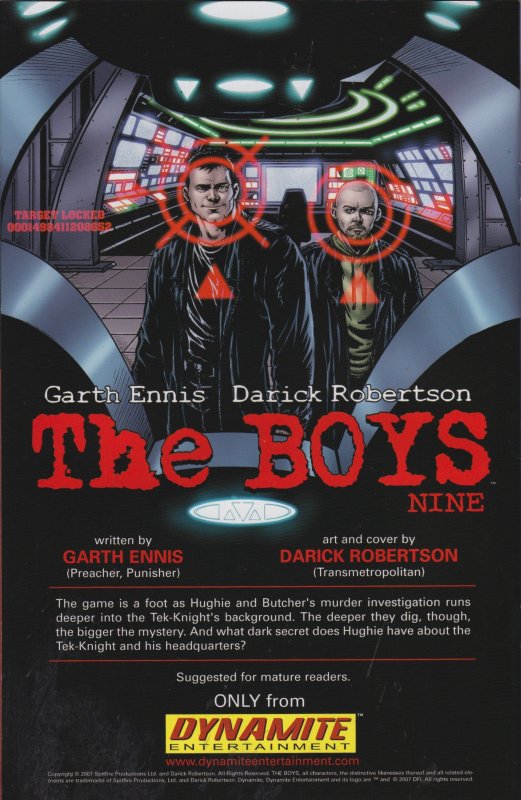The Boys #20  (2008) The Boys [Key Issue]