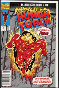 Saga of the Original Human Torch #1 (1990) Human Torch