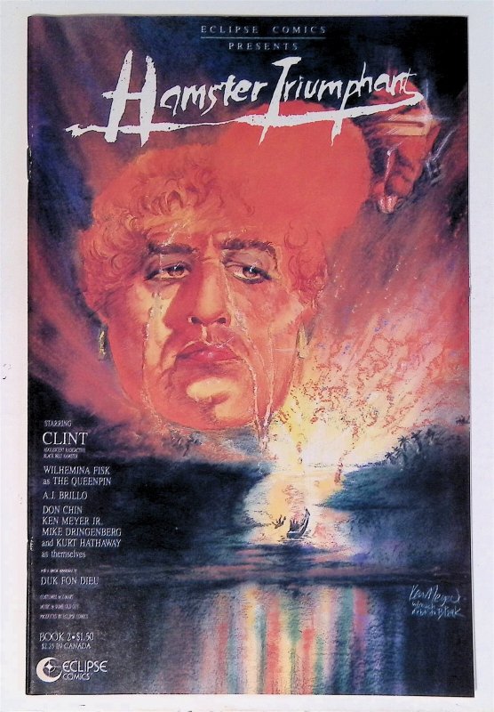 Clint: The Hamster Triumphant #2 (1987, Eclipse) 8.0 VF