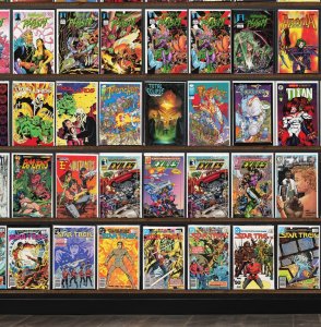 Huge Lot 160+ Comics with Star Trek, Tekworld, Supreme (1993) & More!