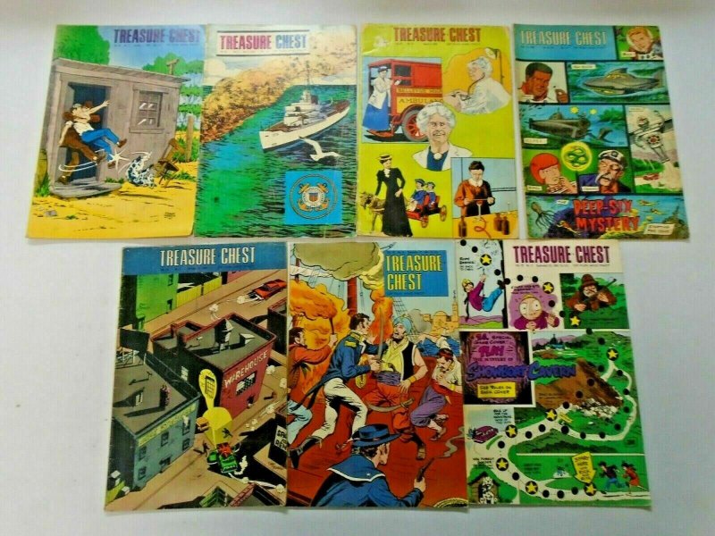 Silver Age Treasure Chest Comic Lot 21 Different 4.0 VG