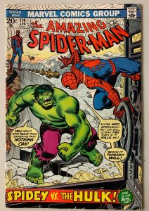 Amazing Spider-Man #119 Marvel 1st Series (4.0 VG) (1973)