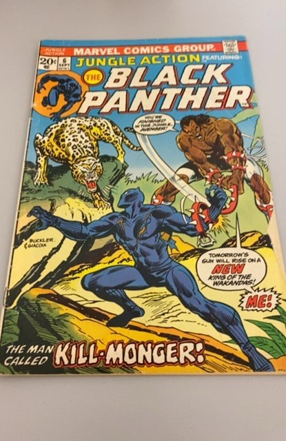Jungle Action #6 (1973)a man called kill monger 1st all see description
