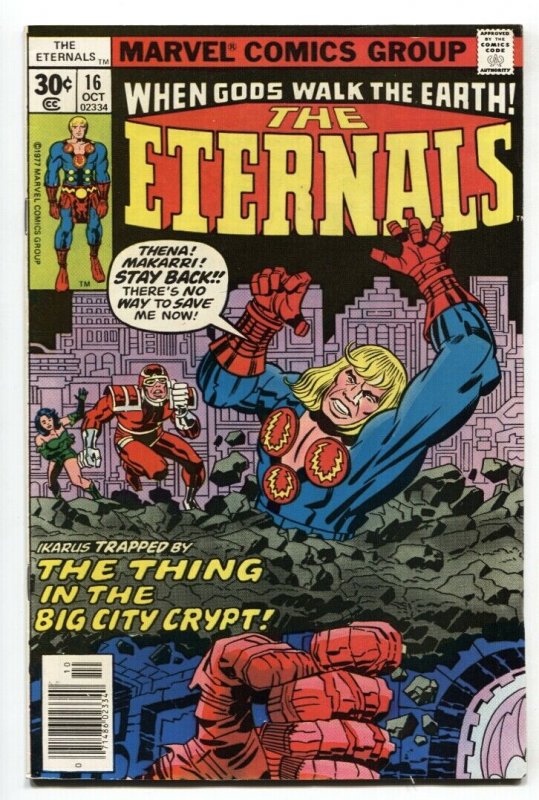 THE ETERNALS #16-1st DROMEDAN-JACK KIRBY-MARVEL-1977