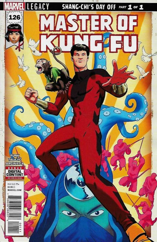 Master of Kung Fu #126 (Marvel, 2017) NM