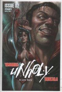 VAMPIRELLA  UNHOLY A LOVE Story #2 A, VF/NM, Parrillo, Dynamite, 2022