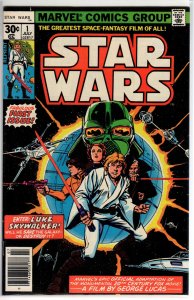 Star Wars #1 Second Print 30-Cent Cover (1977) 8.0 VF 424