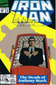 Iron Man #284 ORIGINAL Vintage 1992 Marvel Comics 1st Rhodey War Machine Armor