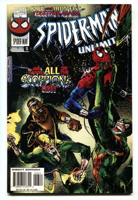 Spider-Man Unlimited #13-Heroes for Hire-Iron Fist and Luke Cage-comic book