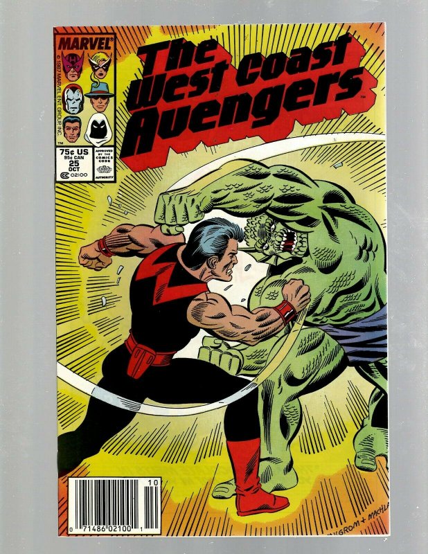 12 The West Coast Avengers Comics #17 18 19 20 23 24 25 42 44 61 Annual #1 2 GB2