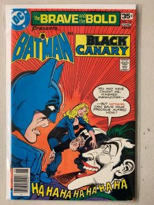 Brave and the Bold #141 Black Canary 6.0 (1978)