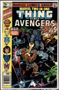 Marvel Two-in-One #75 (1981) The Thing