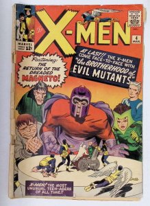 The X-Men #4 (1964) X-Men [Key Issue] FR See description
