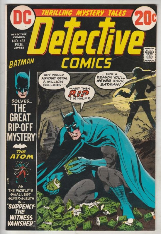 Detective Comics #432 (Feb-73) VF/NM High-Grade Batman