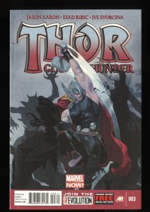 Thor God of Thunder #3 VF+ 8.5 Gorr!