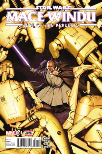 Star Wars: Mace Windu #1, NM (Stock photo)