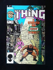 Thing #15  Marvel Comics 1984 Vf+